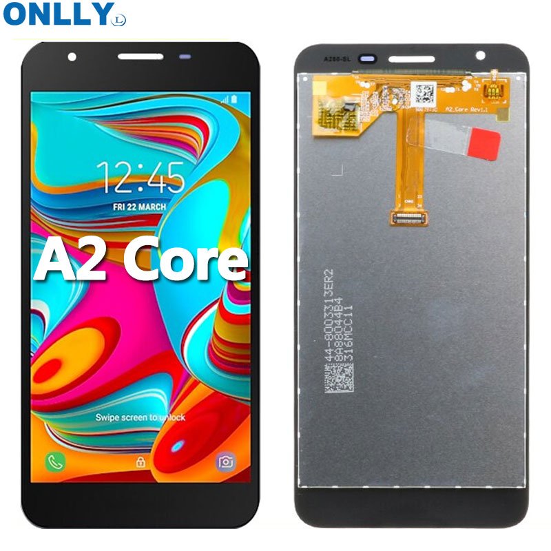 Mobile Phone Display for Samsung Galaxy A2 Core Screen Mobile Phone Black TFT for Samsung A260 DHL POST EMS FEDEX UPS