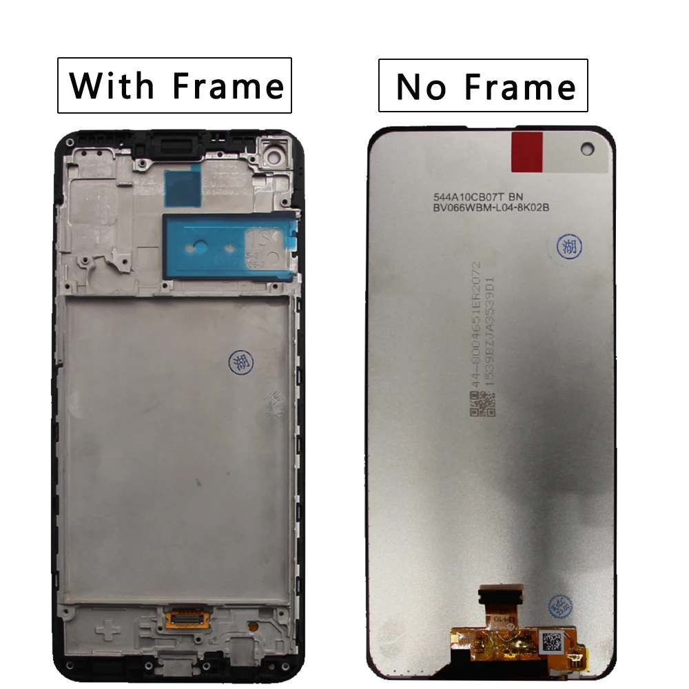 for Samsung Galaxy A21 A21s A217F 6.5" Tested with Frame Mobile Phone Lcds Display Touch Screen Replacement Factory Wholesale