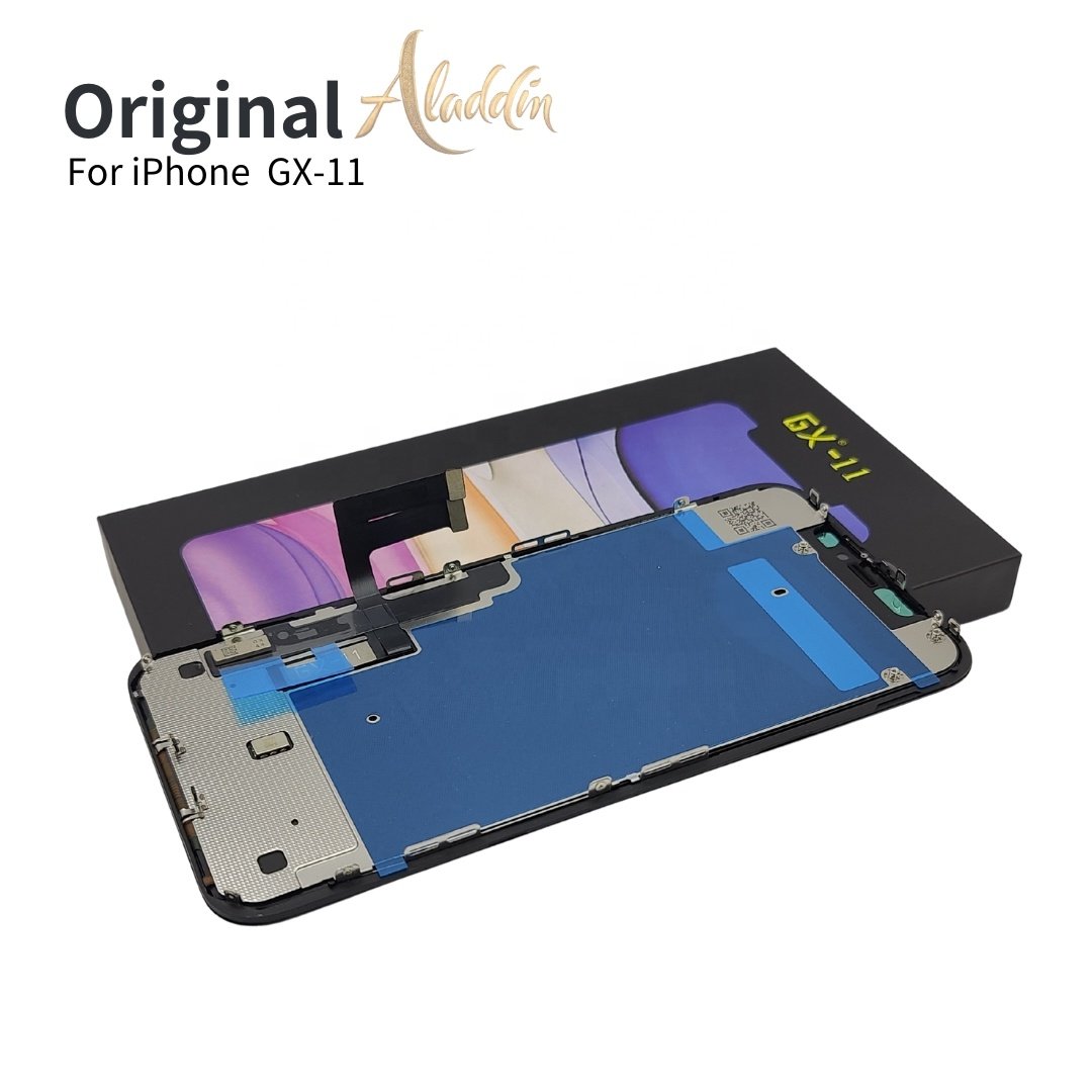 Brand New Original Phone parts LCD GX 11 Oled for iPhone 11 Apple Mobile Phone LCD Repairment Part with service pack box