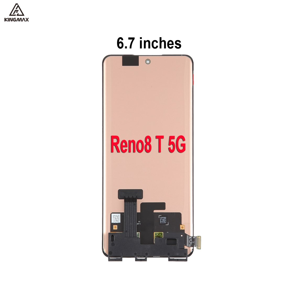 Amoled Screen for Oppo Reno 8T LCD Display Touch Screen Replacement Reno8T 5G CPH2505 Screen Display Digitizer Assembly Pantalla