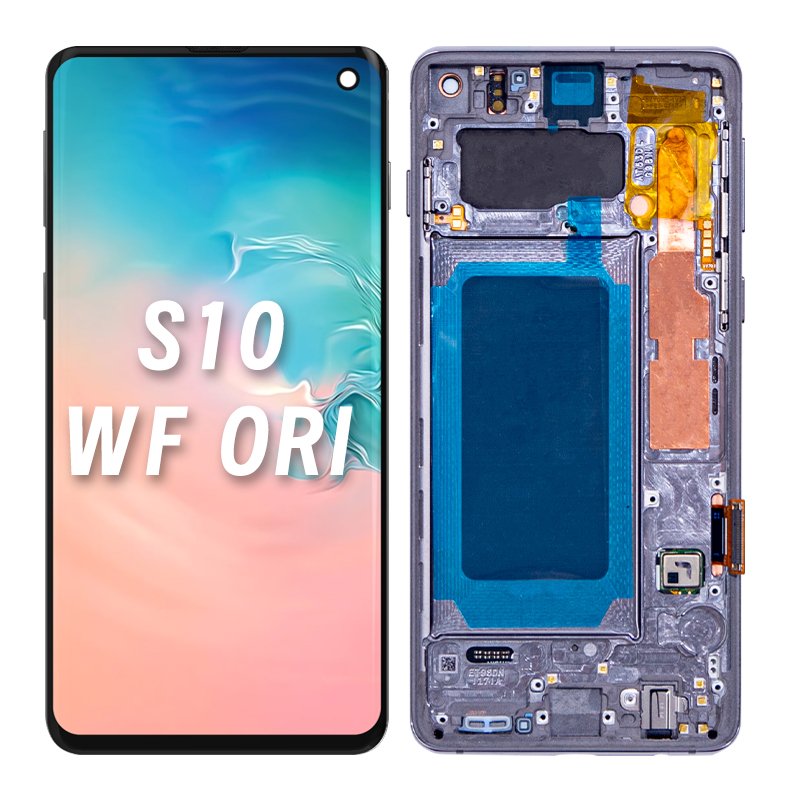 Original OLED With Frame Mobile Phone LCD Display Touch Screen For Samsung Galaxy S10 Mobile Phone LCDs For Samsung