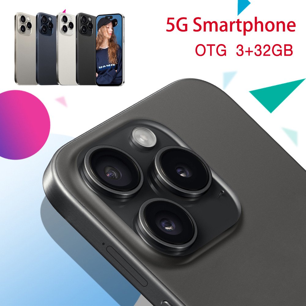 Slimoro Smartphone 5G Original Cell Phone Smart Phone Telefon Gaming Mobile Phone i14 i16 Android 13 Feature Cheap 5G Smartphone