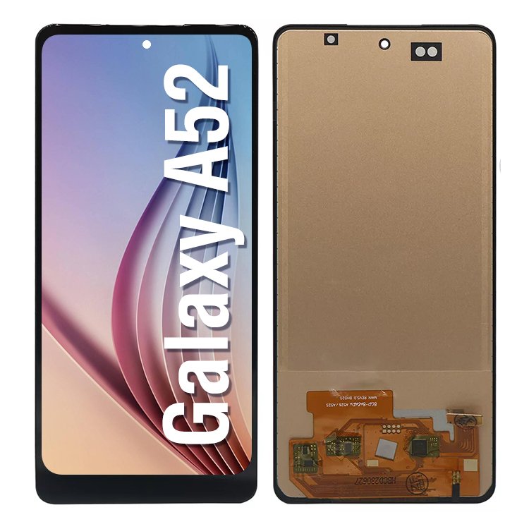 Amoled Screen Replacement For Samsung A52 4G Lcd Pantalla With Frame Mobile Phone Lcds For Samsung Galaxy A52 Display Lcd