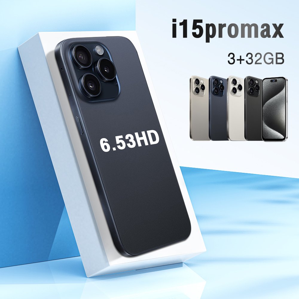 Slimoro Original Mobile Phone 5G Smartphone i For Phone 15 Pro Max Cell Phone Smartphone Telefone Gaming i15 i16 Android Feature