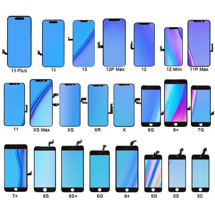 Pantalla Original Mobile Phone LCDs Oled GX LCD Display Screen For iPhone X XS Max XR 11 12 13 14 15 Pro Max