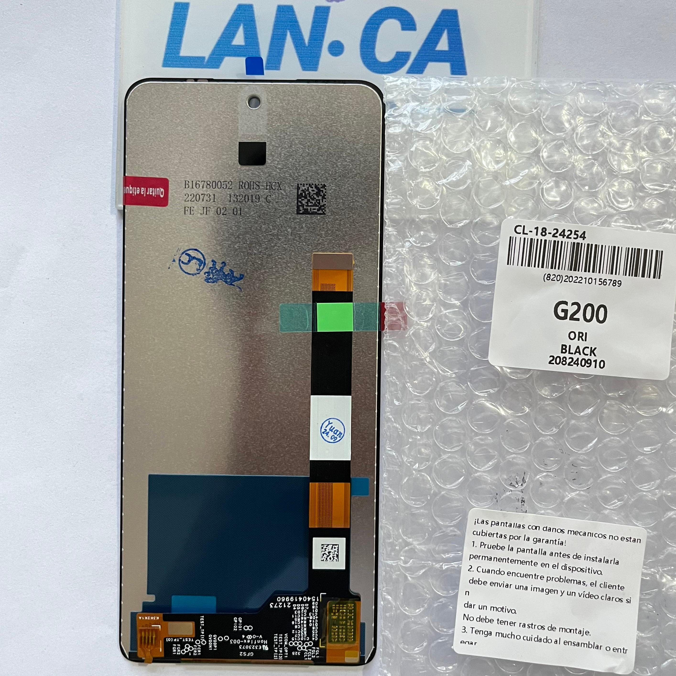 Mobile phone LCD Original quality screen for Motorola G200 Power Replace display Replacement Touch Pantalla Digitizer Assembly