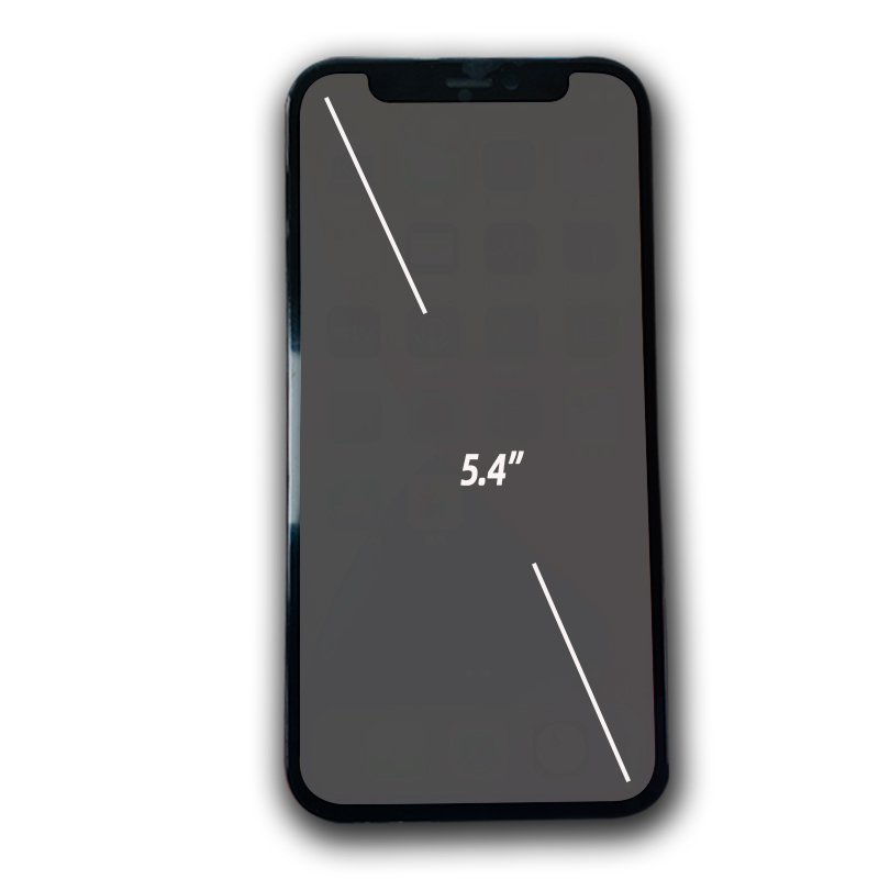 100% A Wholesale RJ Mobile Phone LCD Display Touch Screen Digitizer Assembly For iphone 12 Mini