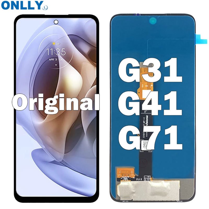 Mobile Phone LCD For Motorola G31 LCD Touch Screen Display Assembly Replacement LCD without Frame for Moto G31 G41 G71 5G
