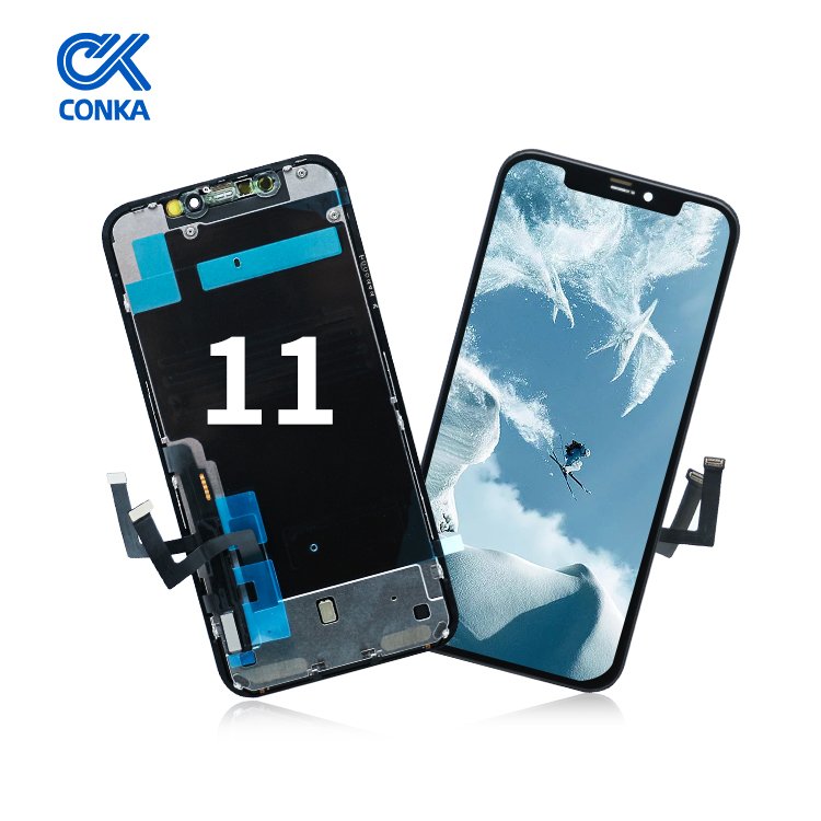 Wholesale LCD Screen Mobile Phone Lcds For Iphone 11 Touch Screen Lcd With Steel Plate
