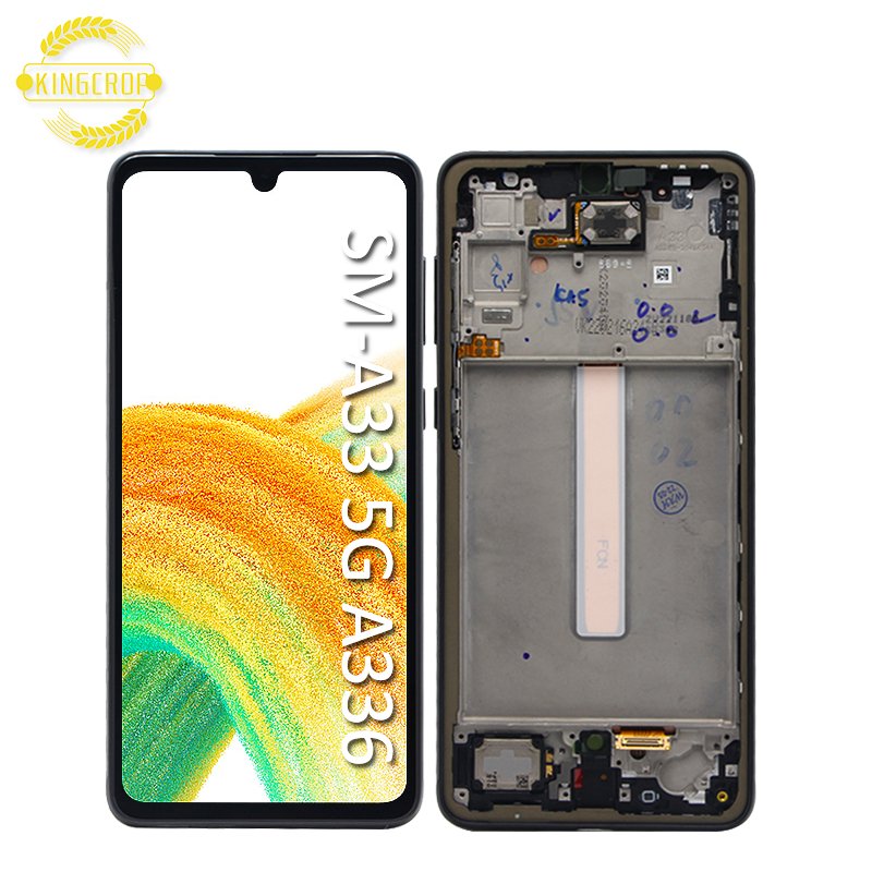 Original Mobile Phones LCDs For Samsung Galaxy A33 5G SM-A336 Display Screen Replacement LCD Touch Screen Digitizer Assembly