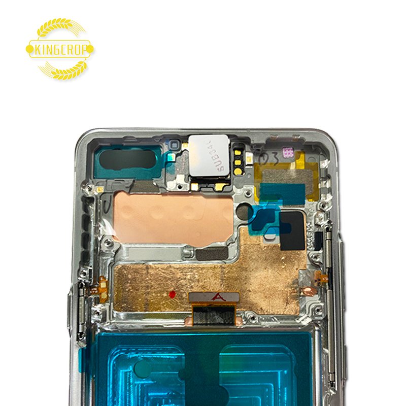 Super Amoled For Samsung Galaxy S10 5G Mobile Phone LCD, For Galaxy S10 5G Screen,For Samsung S10 5G SM-G977 Display With Frame