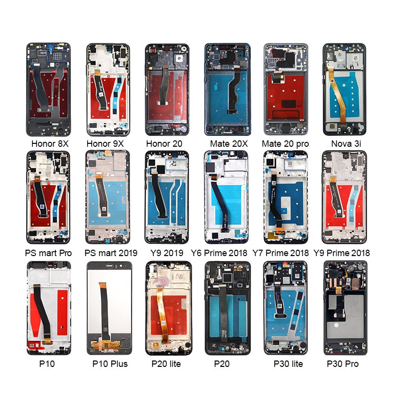 Repaire panels mobile phone y9 prime 2019 lcd screen display for huawei