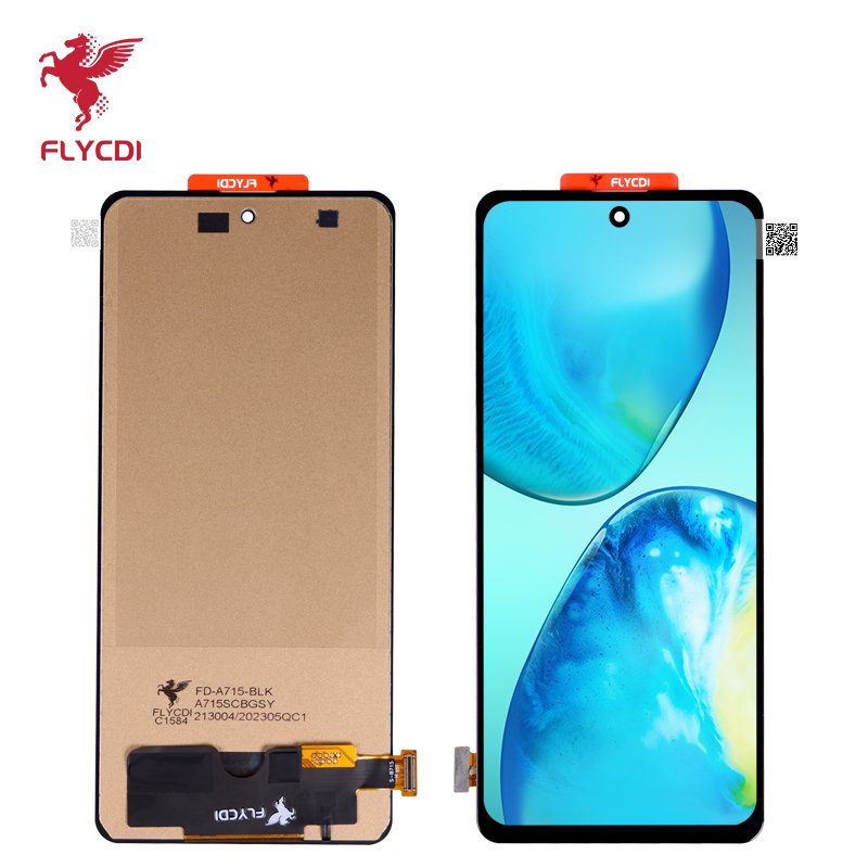 FLYCDI Mobile LCD screen For Samsung A715 phone lcd screen For A71 4G M515 F62 E625 replacement cellphone screen lcd