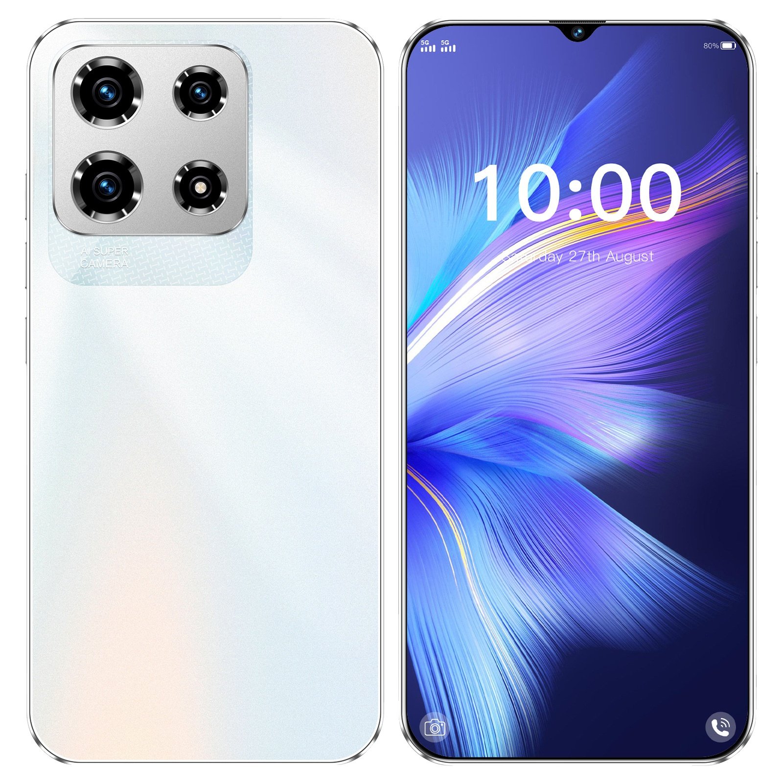 Factory wholesale new Note30 Pro ProMAX 8 256 Transsion model HD 7inch Android12 dual card dual HD screen smart phones