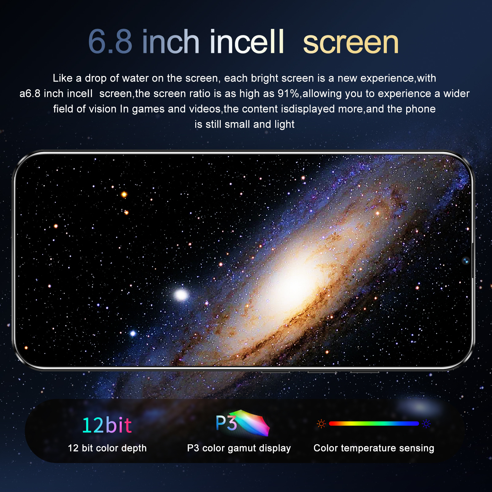 Factory wholesale new Note30 Pro ProMAX 8 256 Transsion model HD 7inch Android12 dual card dual HD screen smart phones
