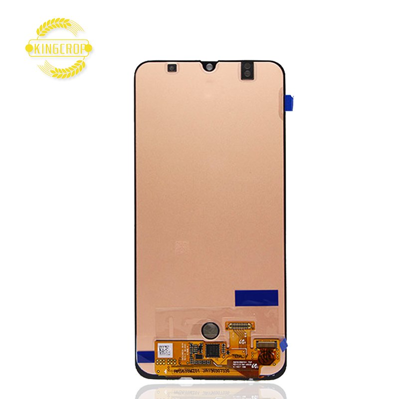 Super Amoled For Samsung Galaxy A50 A505 Mobile Phone LCDs, For Galaxy A50 A505 Touch Screen, For Samsung A50 Display With Frame