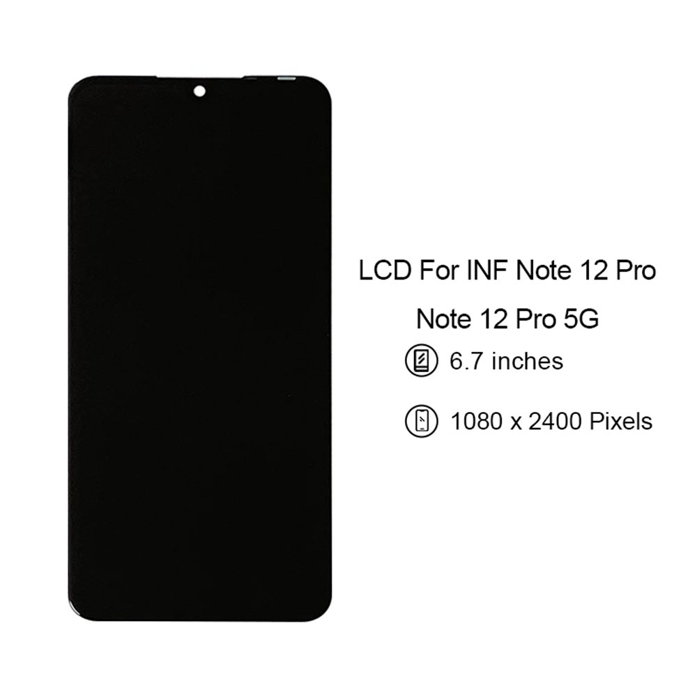 Original Mobile Phone LCD For Infinix Note 12 Pro 5G Display Oem Replacement Display For Infinix Note 12 Pro 5G Screen Touch