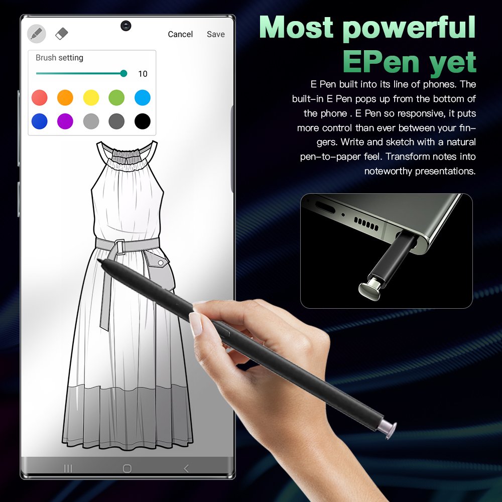 2024 Original 7.3 incell Android S23 ultra phone Smartphone Mobile Phone Cell Gaming Phone smartphone