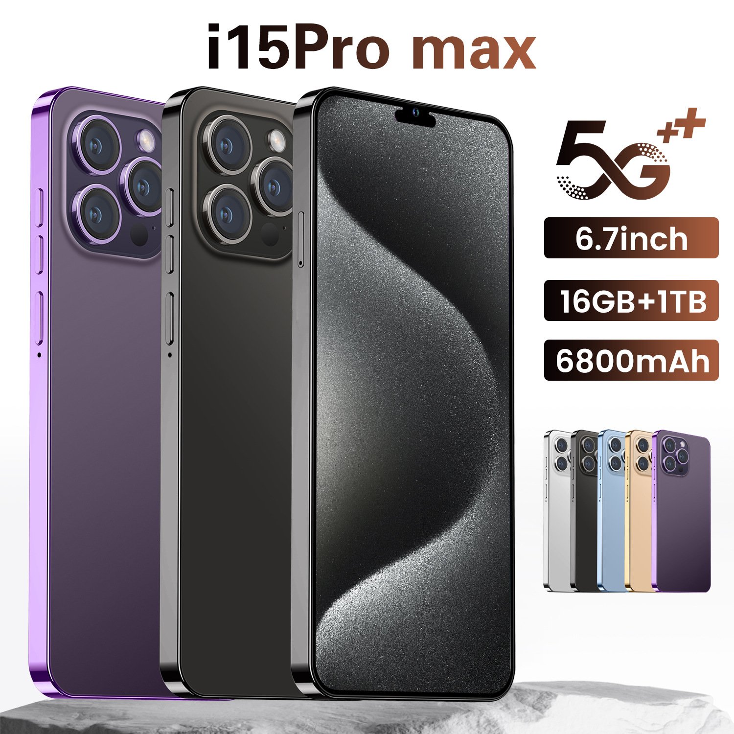 2024 New Trend Mobile Phone 16gb 1tb Unlocked Cellular 5g Smartphone With Beauty Camera Gps Dual Sim