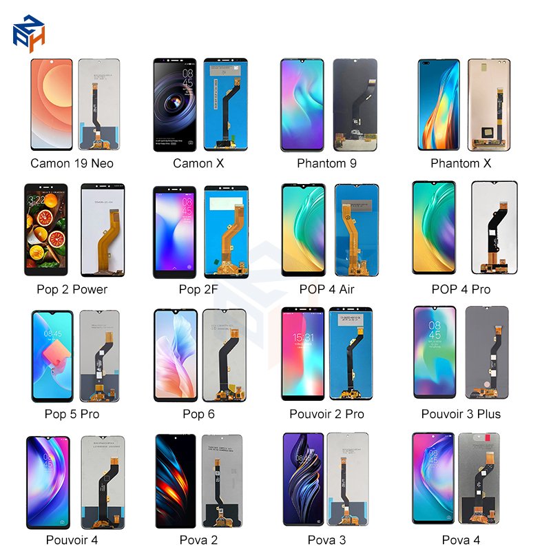 Wholesale Mobile Phone Lcds For Tecno Itel And Infinix Lcd Touch Screen Replacement For Tecno TFT Lcd Display