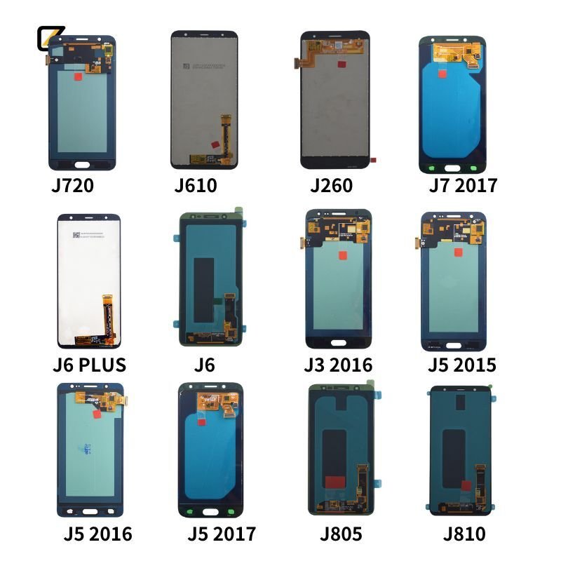 Mobile phone lcd j7 prime j5 prime lcd display for samsung j1 j2 j3 j4 plus j5 pro j6 j727 j737 service pack lcd