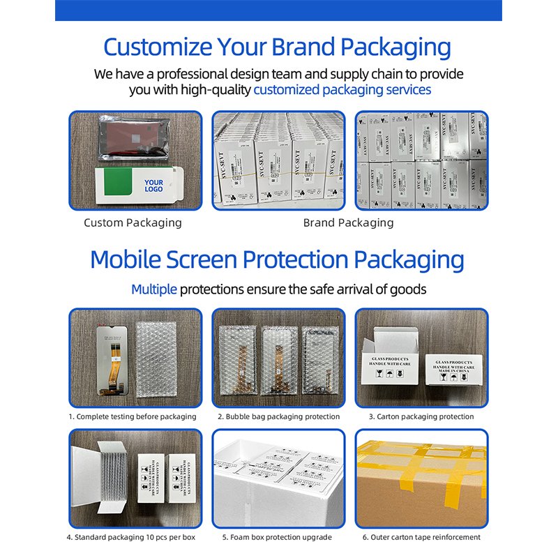 Wholesale Mobile Phone LCDs For Samsung A10S A30S S8 S9 Note 8 9 LCD Display Touch Screen For iPhone 6 6S 7 8 Plus X XS