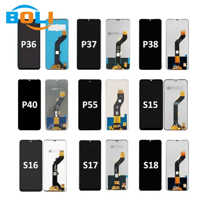 Mobile Phone LCDs for Infinix x650 x655 x658 x657 x669 x612 LCD Screen for Tecno Camon 11 12 15 16 17 18 19 20 pro lcd Display