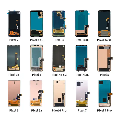 100% Original Lcd Screen For Google Pixel 1 2 3 3a 4 4a 5 5a 6 6a 7 7a Pro XL 5G Screens Digitizer Display Digitizer Assembly