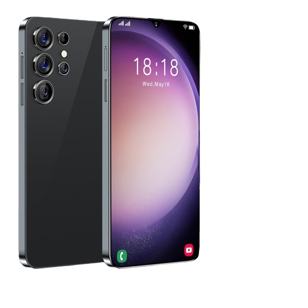 2024 Original 7.3 incell Android12 S23 S24 ultra phone Smartphone Mobile Phone Dual SIM Dimen Cell Gaming Phone smartphone