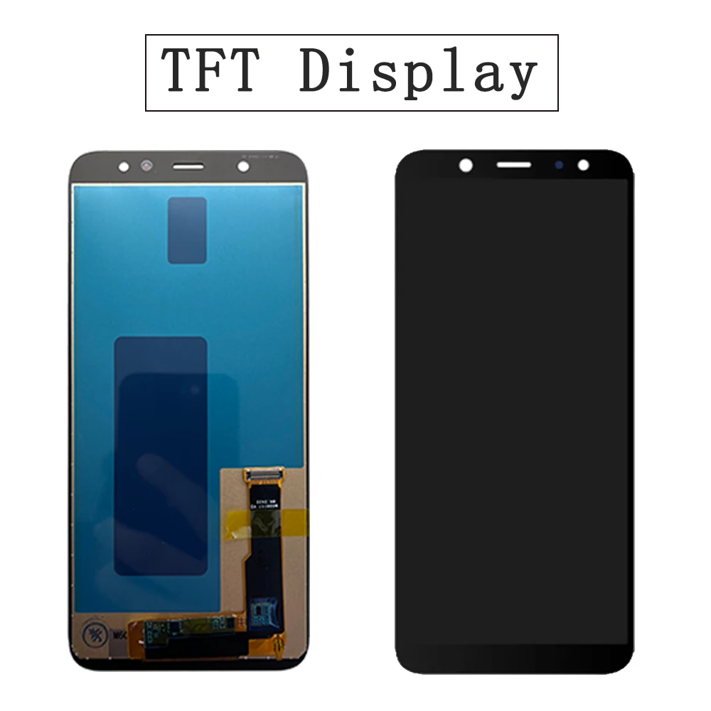 for Samsung Galaxy A6 A6 Plus A605 6.0" Tested TFT AMOLED Mobile Phone Lcds Display Touch Screen Replacement Factory Wholesale