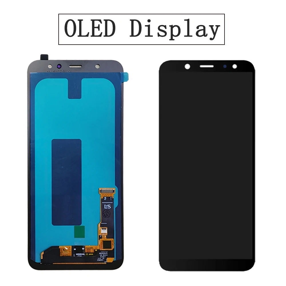 for Samsung Galaxy A6 A6 Plus A605 6.0" Tested TFT AMOLED Mobile Phone Lcds Display Touch Screen Replacement Factory Wholesale