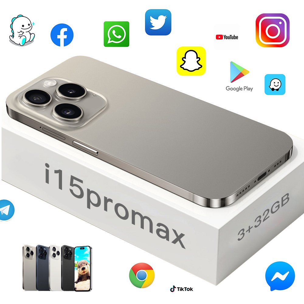 Slimoro Smart Phone Original 5G Smartphone Telefone 15 16 14 Mobile Phone i For Phone 14 Pro Max Android Gaming Feature Telefon