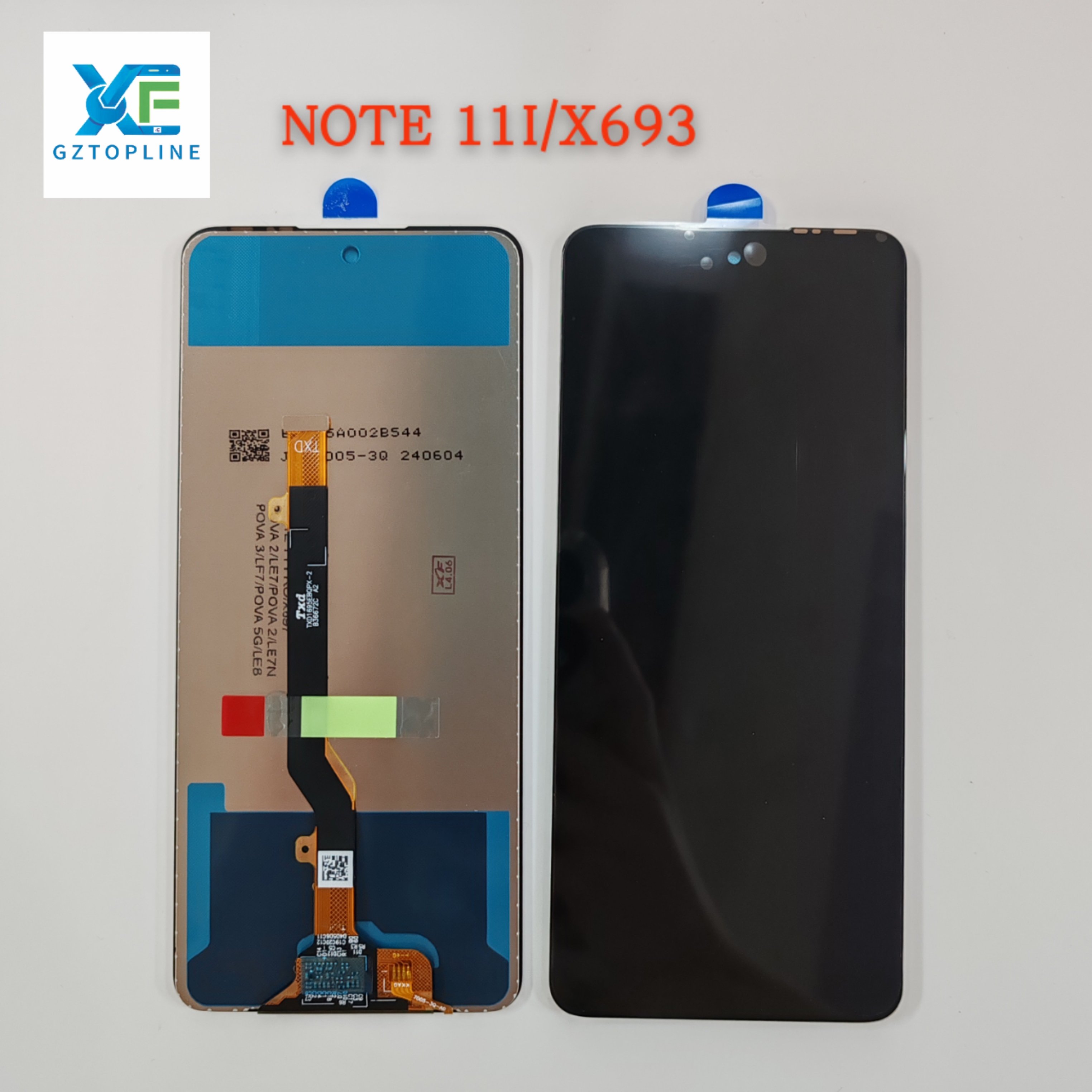 Original Mobile Phone Lcd Screen Pantallas De Celular Replacement For Infinix Note 11I X693