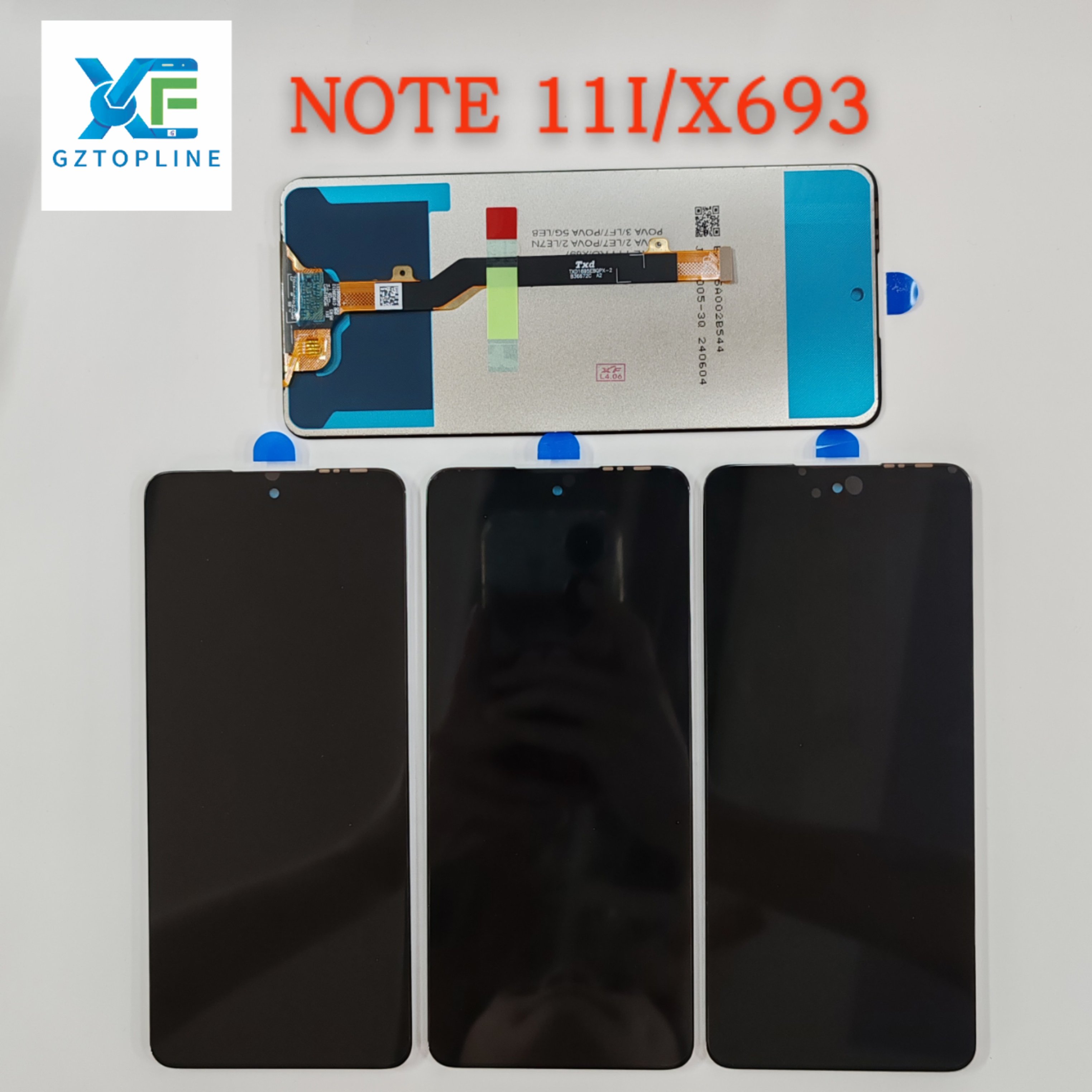 Original Mobile Phone Lcd Screen Pantallas De Celular Replacement For Infinix Note 11I X693