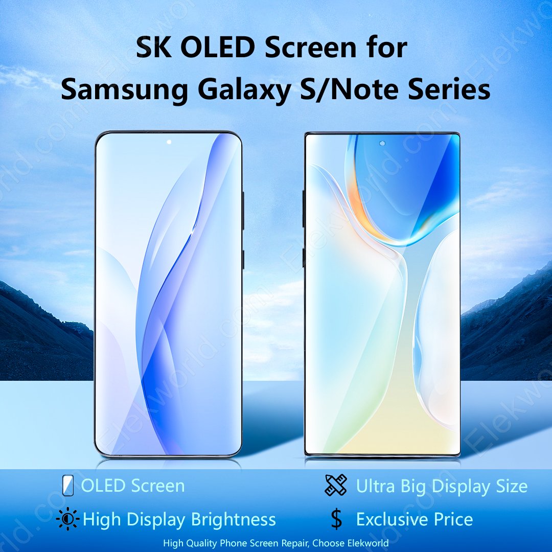 New mobile phone LCD OLED screen for Samsung S9 S9 Plus LCD cellphone screen replacement
