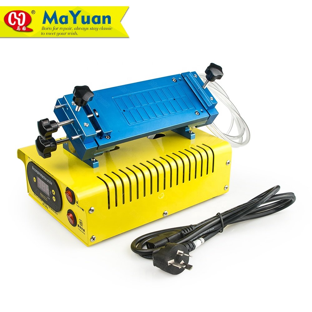 MY-S916 Rotary Heating Plate Mobile Phone LCD Screen Glass Frame Repair Separator Machine for Edge Flat Screen