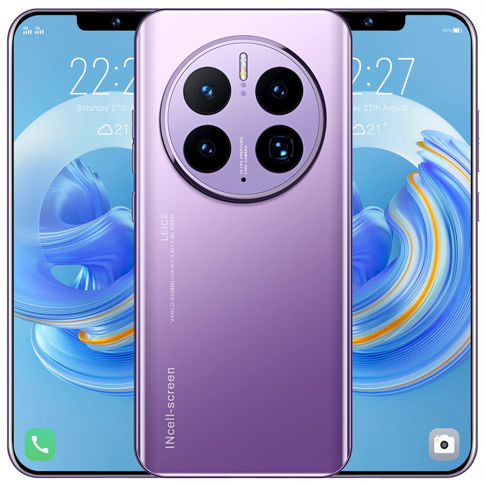 Mate 50 pro Pro 7.3 Inch HD with Face ID LTE 4G Quad Core Ram 16GB ROM 512GB mobile phones Mobile Phone