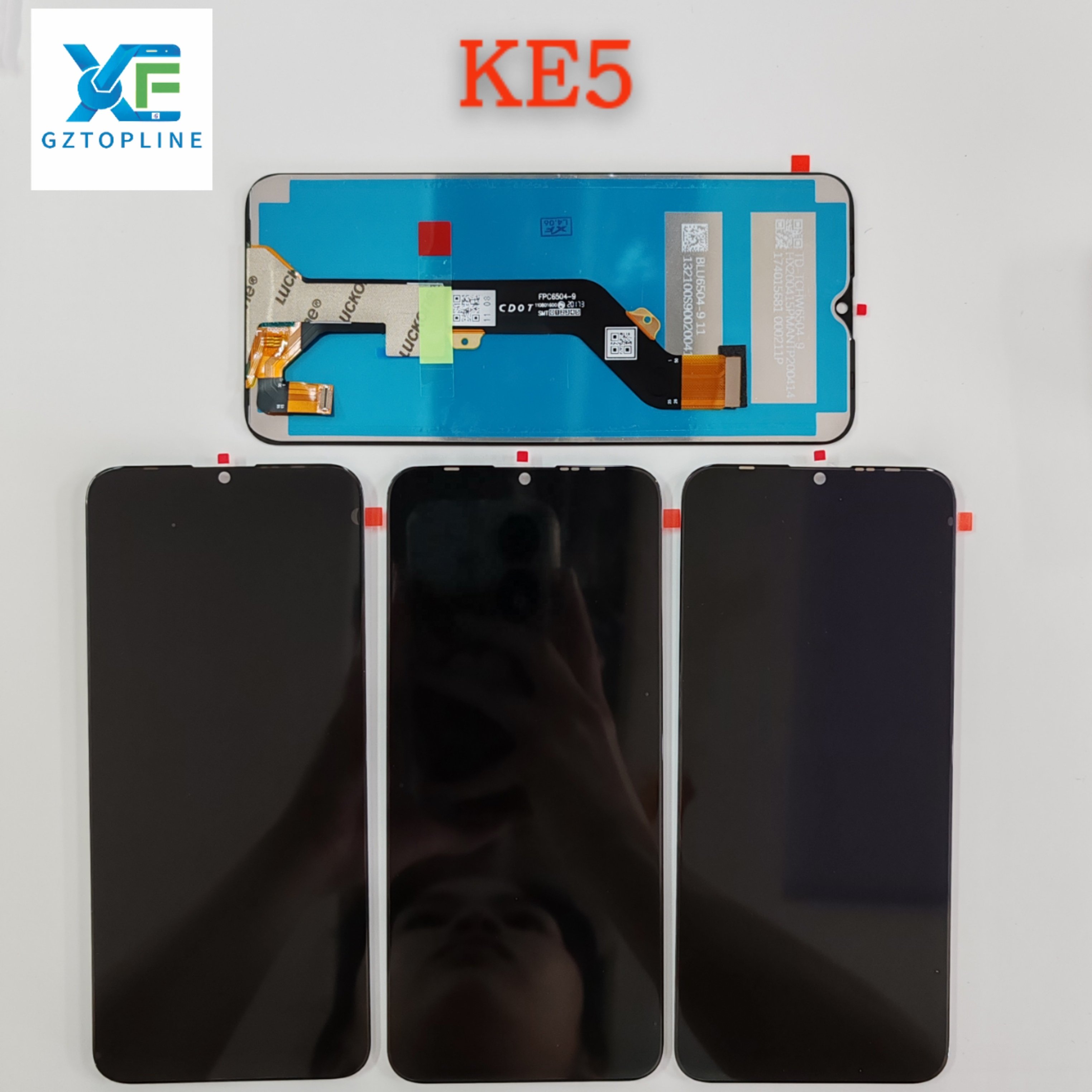 Factory Wholesale Original Mobile Phone Lcd Screen Digitizer Assembly Replacement For Tecno Ke5