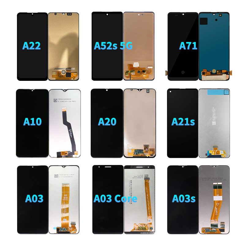 Original Mobile Phone LCD For Samsung A10 A12 A13 A14 A23 A22 A32 A33 A34 A50 A51 A53 A54 5G Oem Replacement Display Screen