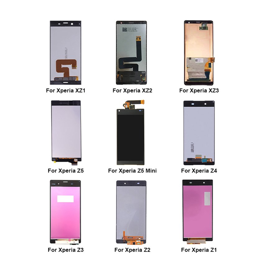 Mobile phone Lcds For Sony For Xperia 1 5 10 I II III V IV Lite Plus L1 L3 L4 Original Display Screen For Sony XA1 XA2 XZ XZ1