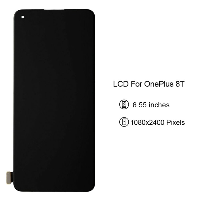 Wholesale 8T Original Mobile Phone Lcd Replacement Display Touch Screen Panel For OnePlus 8T
