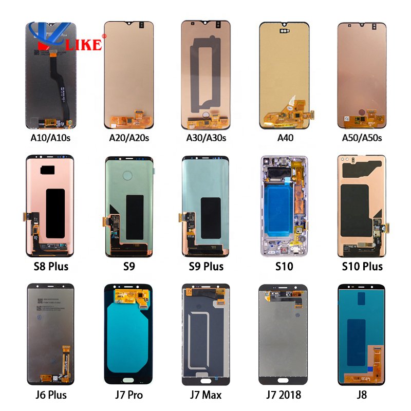 Mobile Phone LCDs factory Wholesale All Models Mobile LCD Screen Digitizer Phone Display For Samsung LCD Service Pack