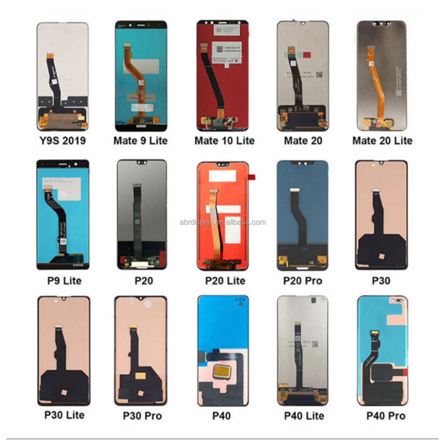 Factory Price Hua-wei Nova M'ate P30 Series Display Screen LCD Screen Mobile Phone LCDS for Hua'wei