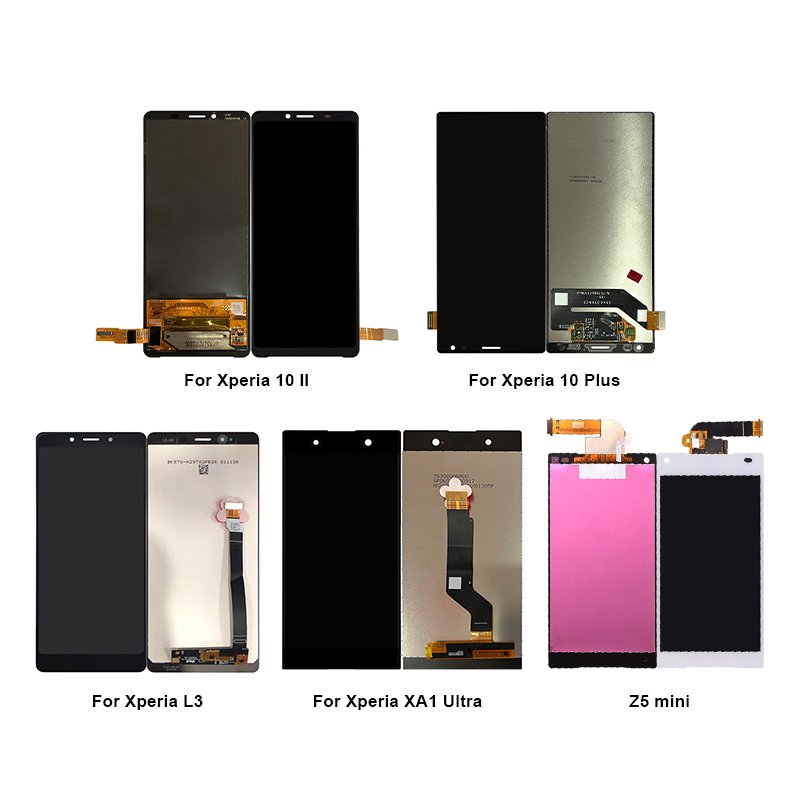 Mobile Phones Lcds For Sony For Xperia 1 5 10 I II III V IV L3 L4 XA XA1 XA2 XZ XZ1 XZ2 XZ3 Z1 Z2 Z3 Z5 Mini Ultra Touch Screen