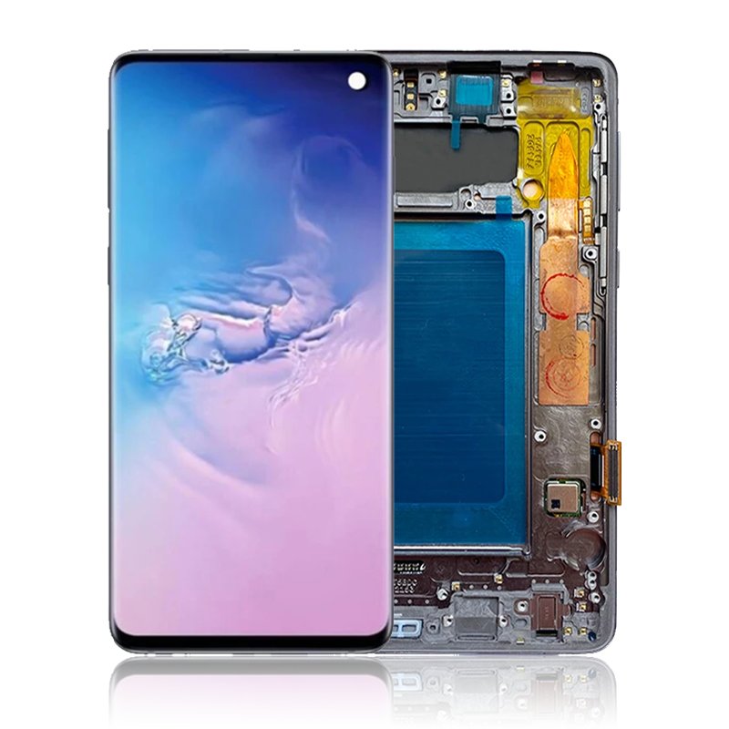 wholesale Mobile Phone LCDs For Samsung S10 plus 5g lcd display panel S20 S21 mobile phone lcds touch screen replacement