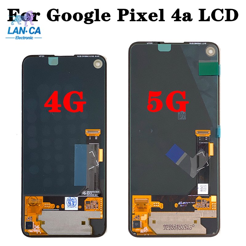 4G 5G For Google Pixel 4A display For Google Pixel 4A mobile phone screen replacement LCD integrated screen lcds