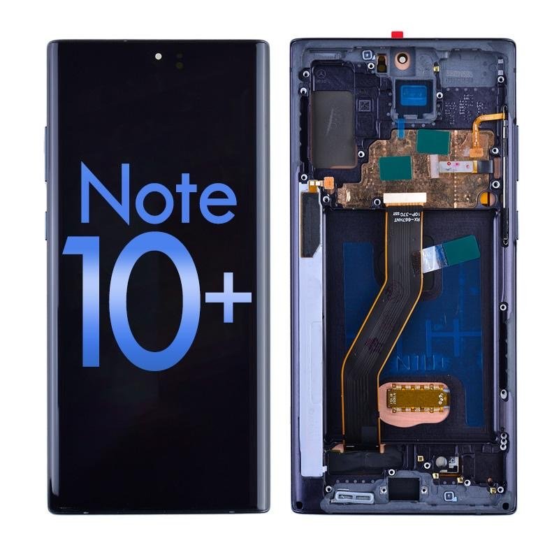 Mobile Phone Display for Samsung Note 10+ Display Touch Screen Digitizer Assembly Replacement for Samsung Note 10+ Screen