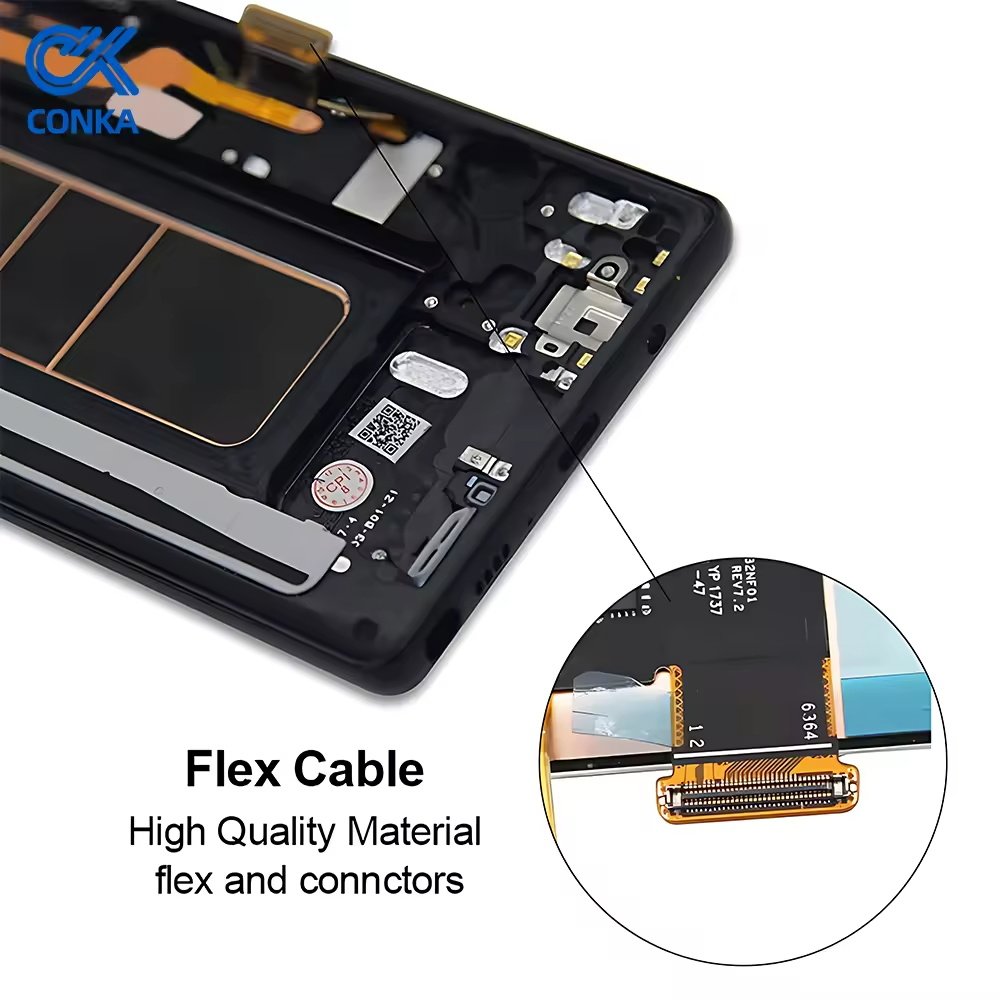100% New Original Lcd mobile phone lcds for samsung note 8 Screen Display for samsung note 8 lcd panel