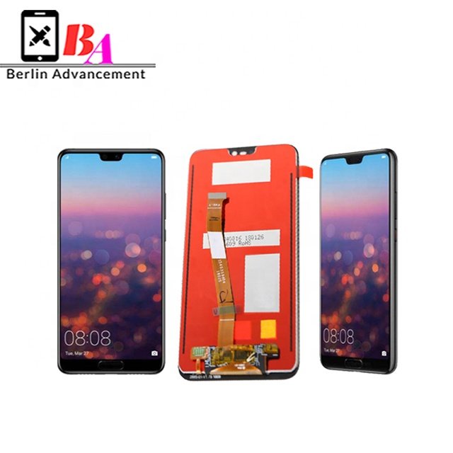 Original mobile phone lcd spare part with frame For Huawei P20 LITE lcd display with frame