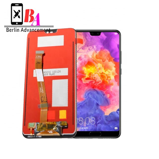 Original mobile phone lcd spare part with frame For Huawei P20 LITE lcd display with frame